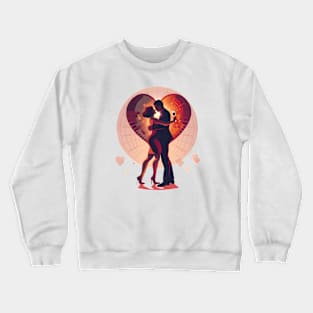 Discover True Romance: Art, Creativity and Connections for Valentine's Day and Lovers' Day Crewneck Sweatshirt